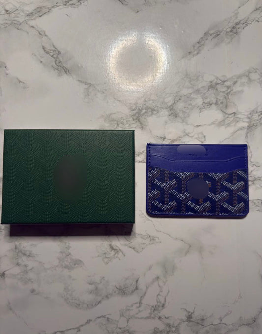 DARK BLUE YARD CARDHOLDERS