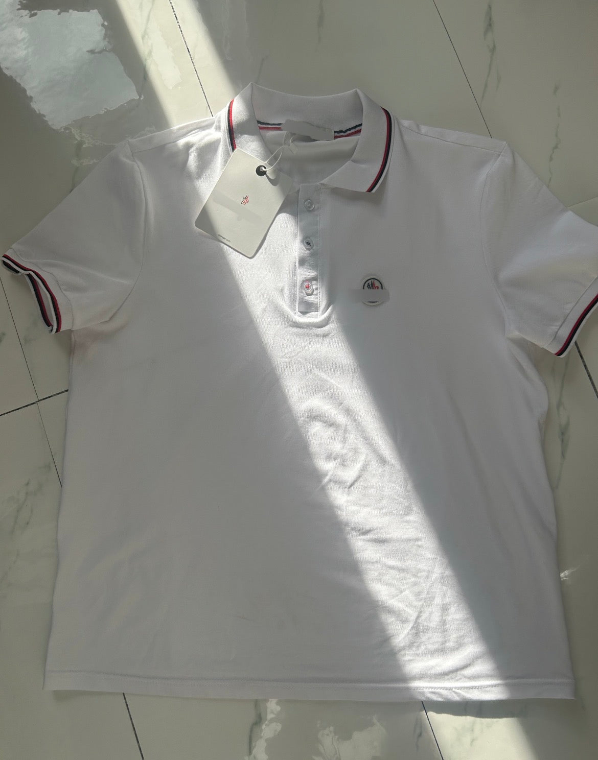 WHITE MONC POLO