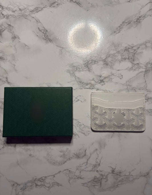 WHITE YARD CARDHOLDERS